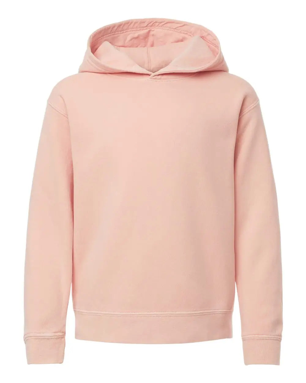 Comfort Colors 1467y Garment-dyed Youth Lightweight Fleece Hooded Sweatshirt - Peachy - Xs