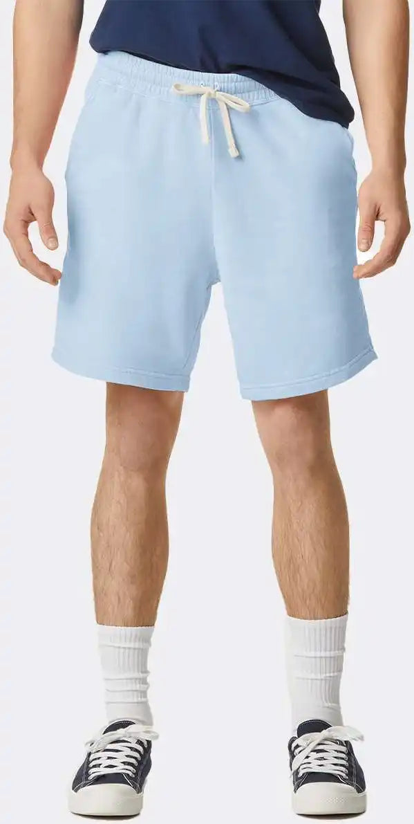Comfort Colors 1468 Garment-dyed Lightweight Fleece Sweat Shorts - Hydrangea