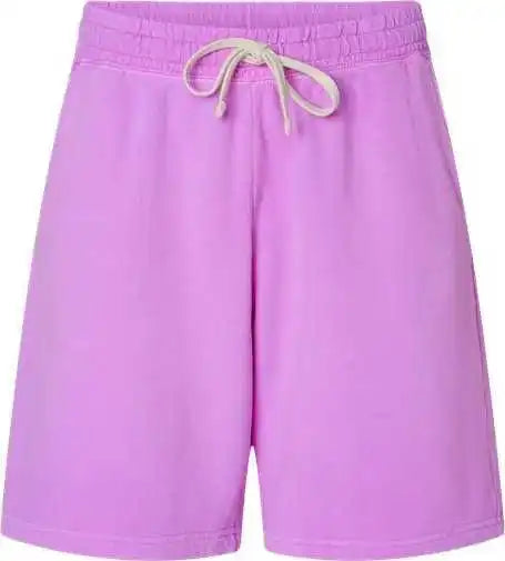 Comfort Colors 1468 Garment Dyed Lightweight Fleece Sweat Shorts Neon Violet