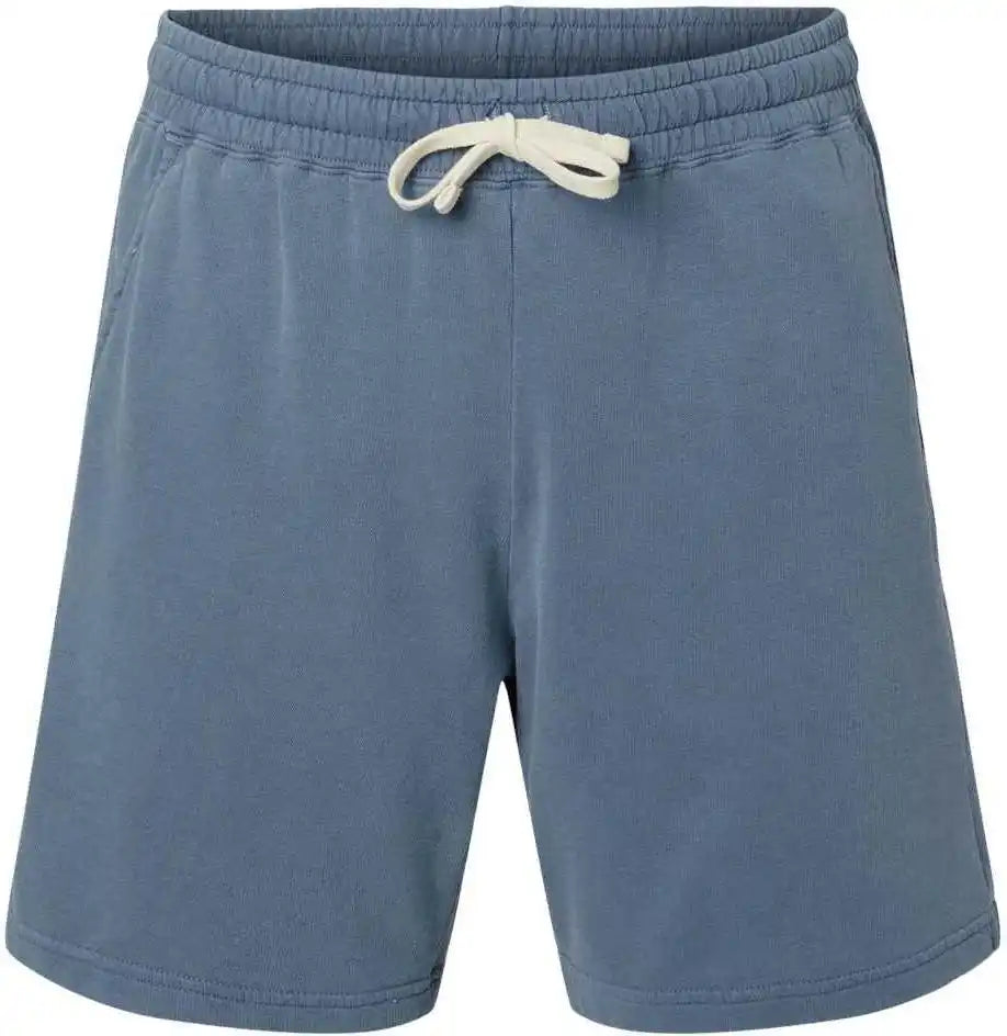 Comfort Colors 1468 Garment Dyed Lightweight Fleece Sweat Shorts Blue Jean