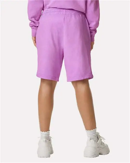 Comfort Colors 1468c Garment-dyed Lightweight Fleece Sweat Shorts - 1468 - Neon Violet