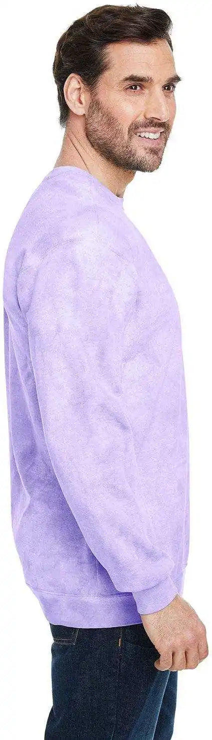 Comfort Colors 1545 Colorblast Crewneck Sweatshirt - Amethyst