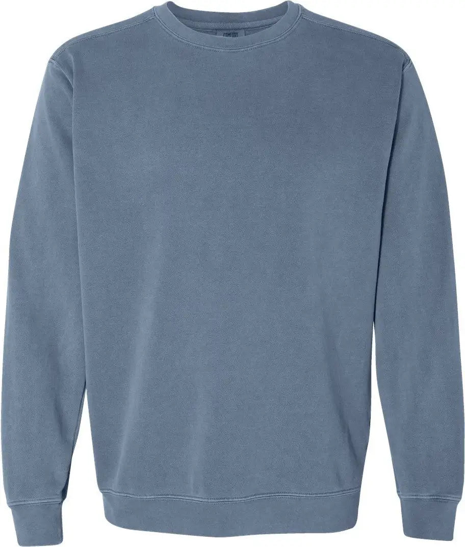 Comfort Colors 1566 Garment-dyed Sweatshirt - Blue Jean - Navy / s