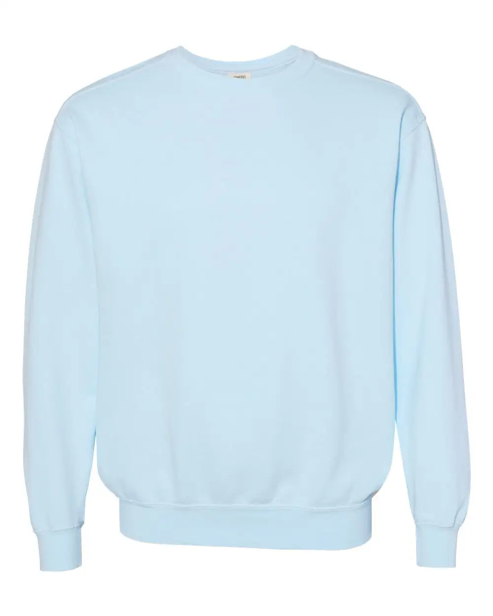 Comfort Colors 1566 Garment-dyed Sweatshirt - Chambray - Ice Blue / s