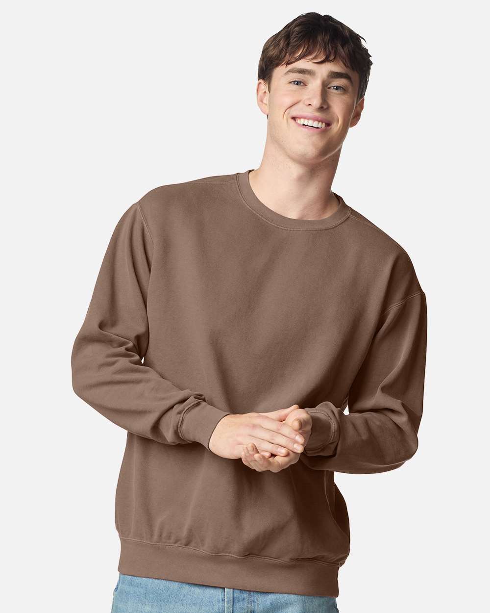 Comfort Colors 1566 Garment-dyed Sweatshirt - Espresso