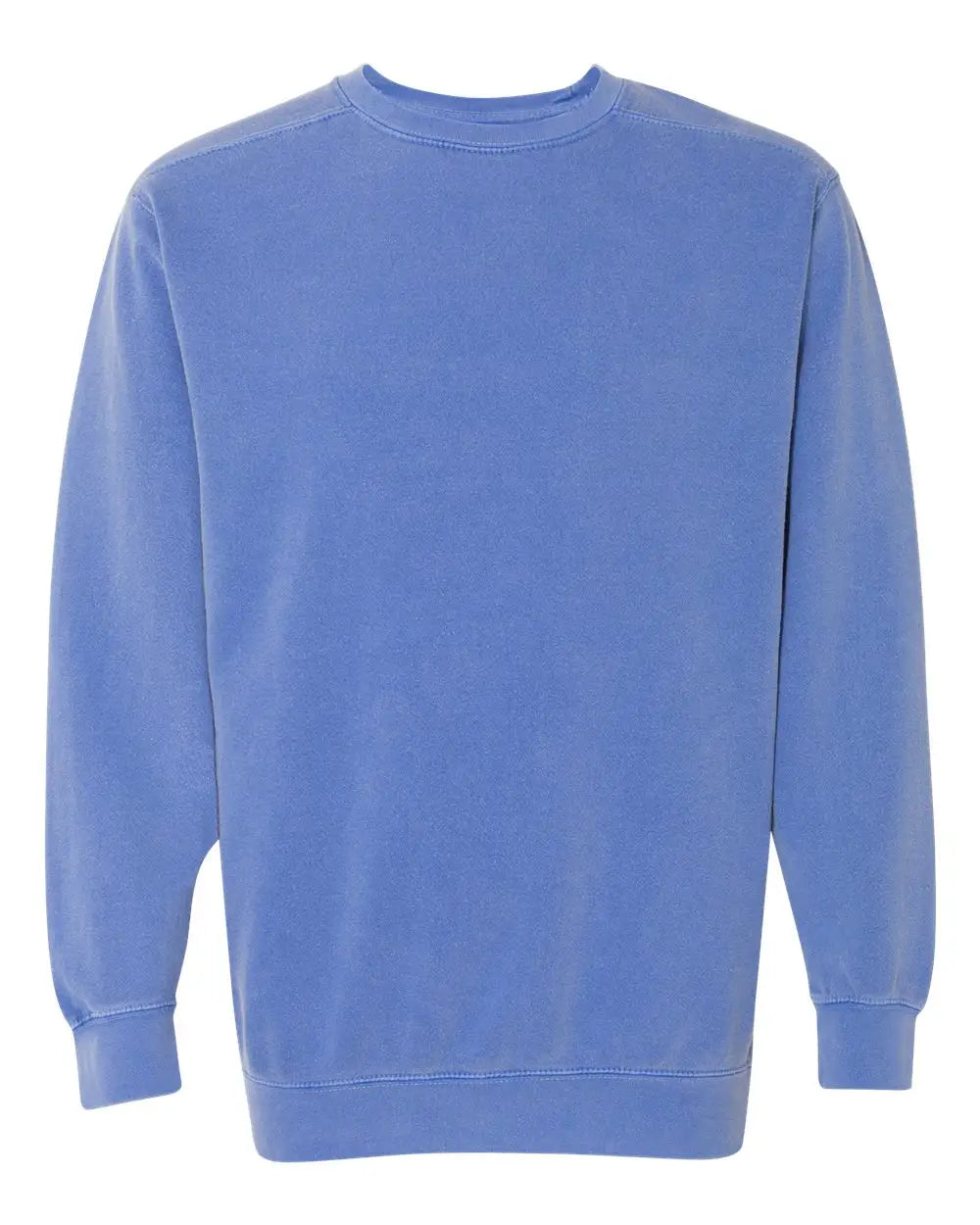 Comfort Colors 1566 Garment-dyed Sweatshirt - Flo Blue
