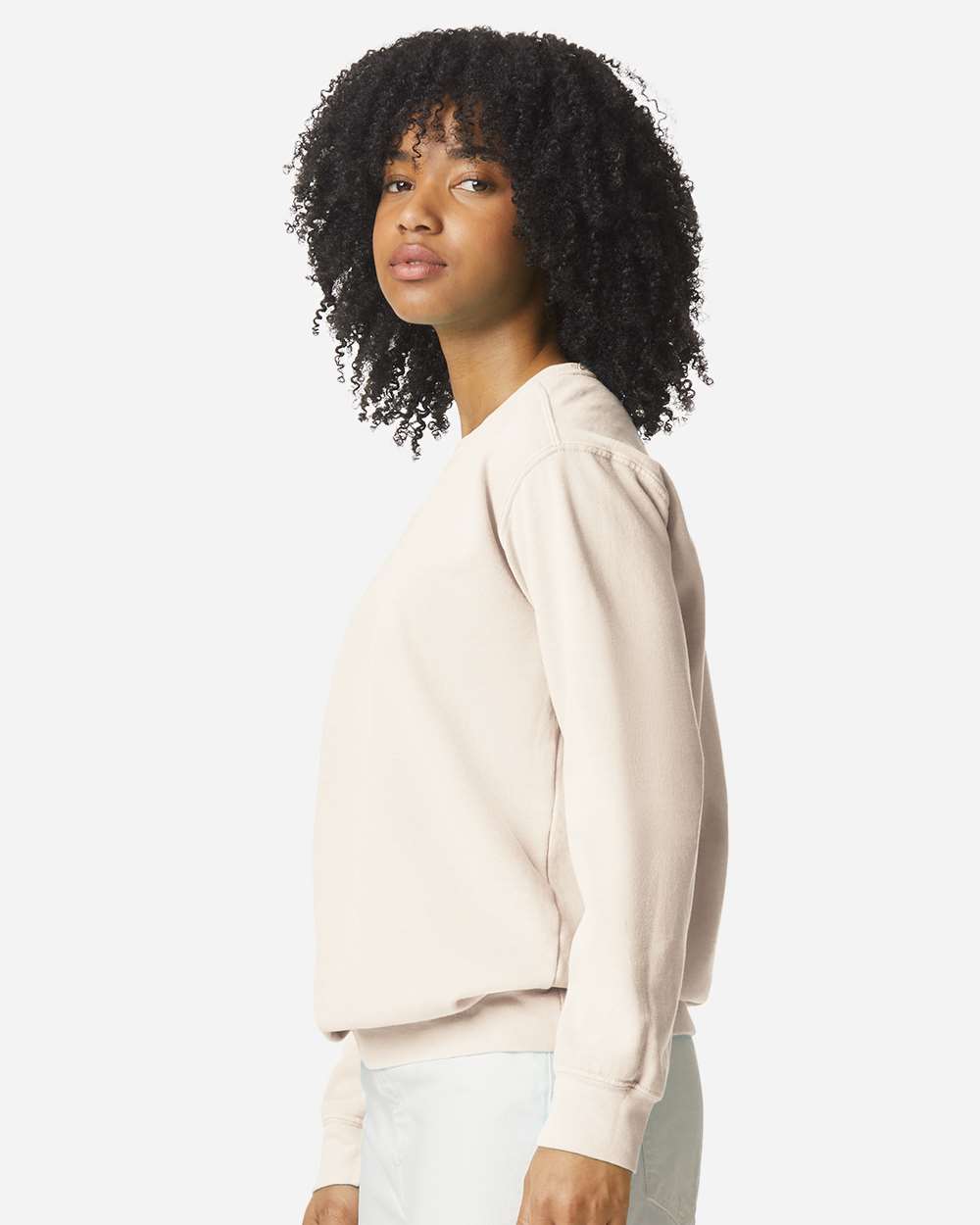 Comfort Colors 1566 Garment-dyed Sweatshirt - Ivory