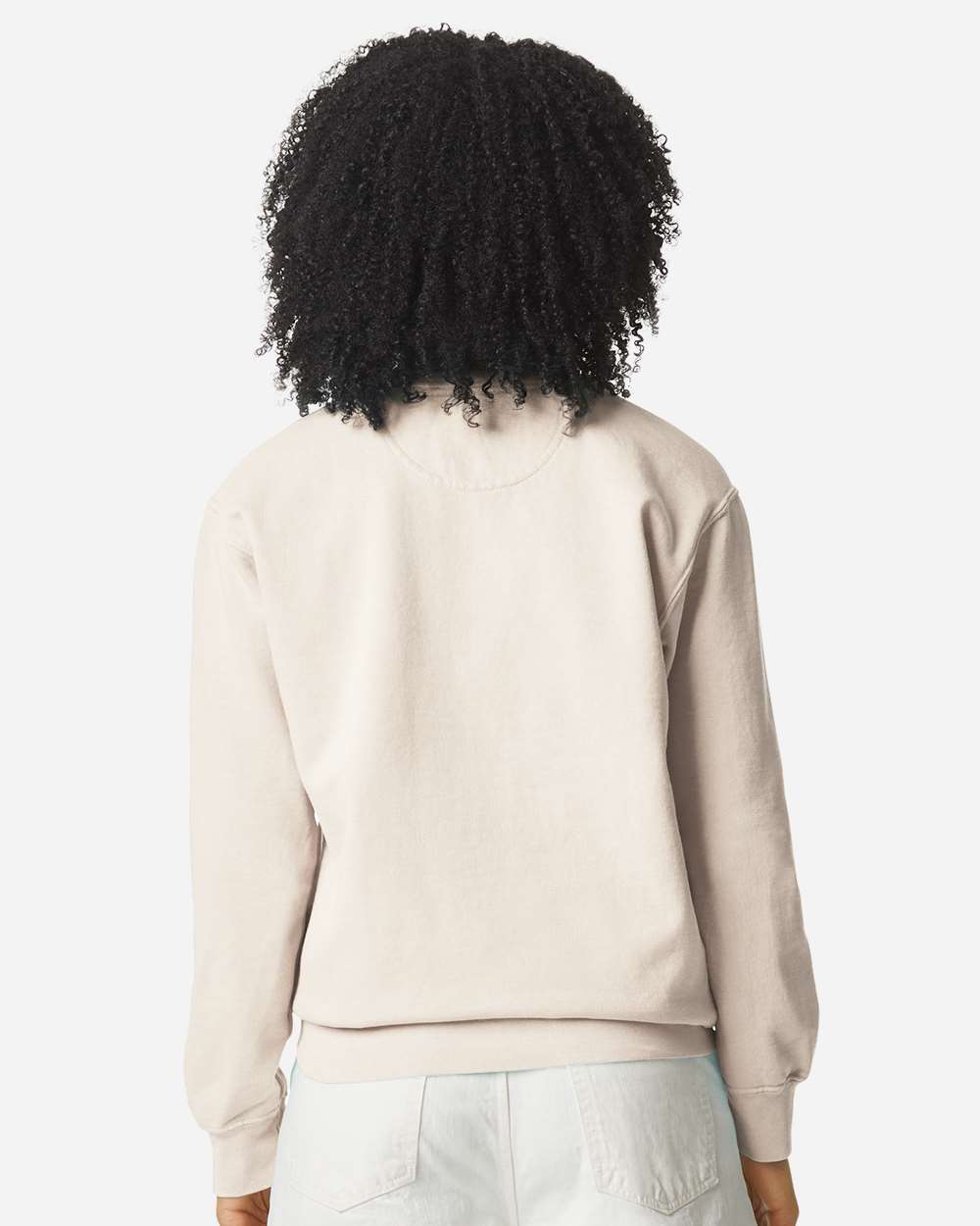 Comfort Colors 1566 Garment-dyed Sweatshirt - Ivory