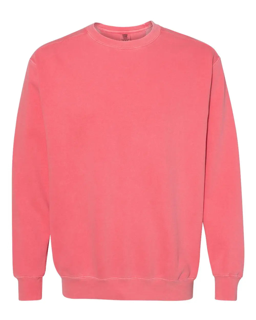 Comfort Colors 1566 Garment-dyed Sweatshirt - Watermelon - Red / s