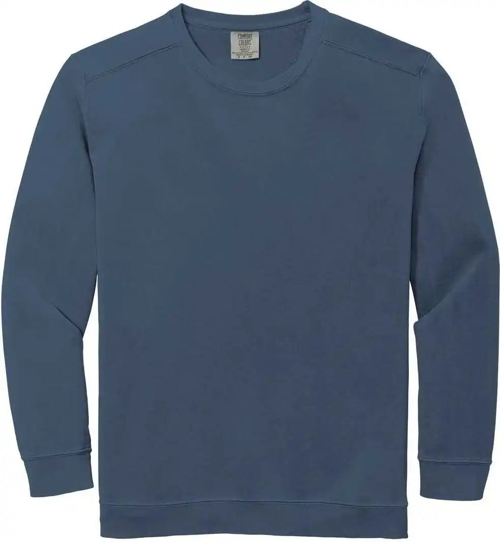 Comfort Colors 1566 Ring Spun Crewneck Sweatshirt Blue Jean