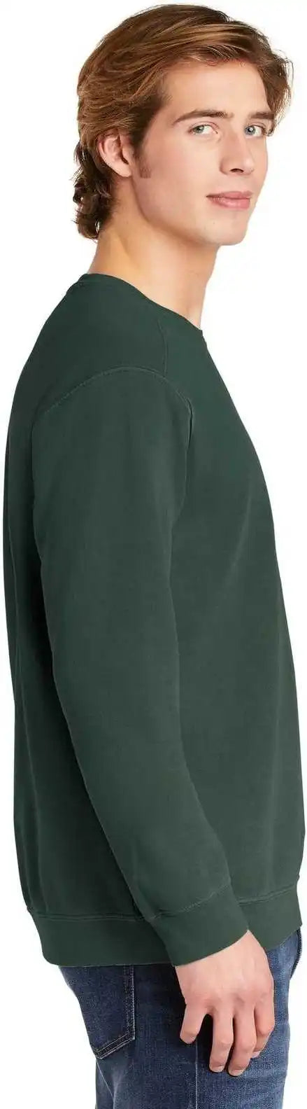 Comfort Colors 1566 Ring Spun Crewneck Sweatshirt Blue Spruce
