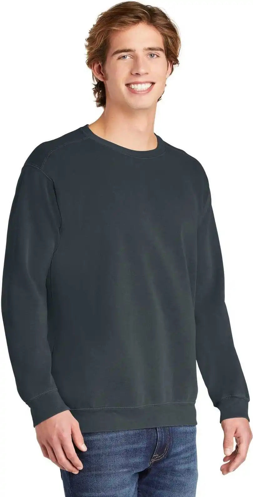 Comfort Colors 1566 Ring Spun Crewneck Sweatshirt Denim