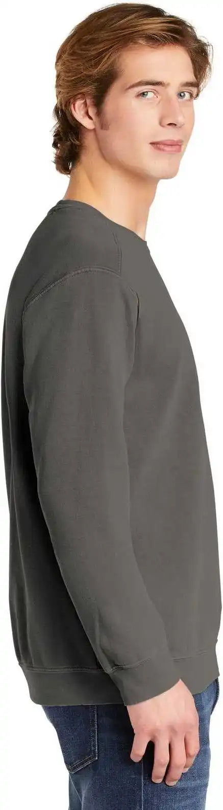 Comfort Colors 1566 Ring Spun Crewneck Sweatshirt Gray