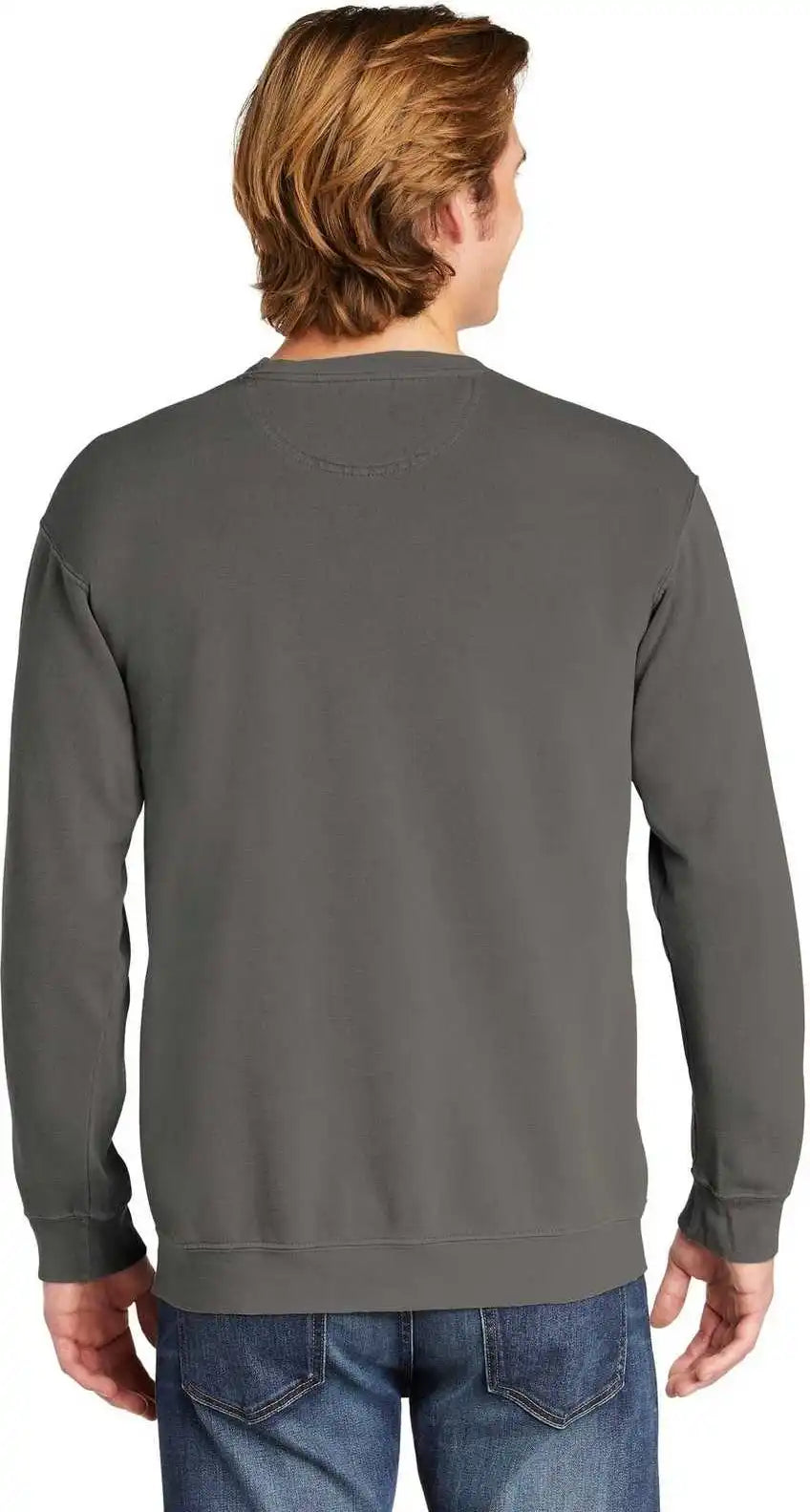 Comfort Colors 1566 Ring Spun Crewneck Sweatshirt Gray