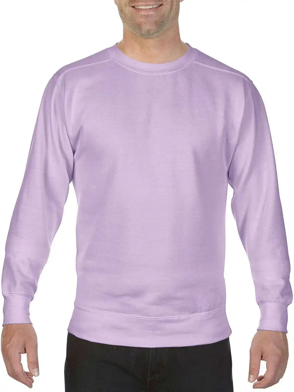 Comfort Colors 1566 Ring Spun Crewneck Sweatshirt Orchid
