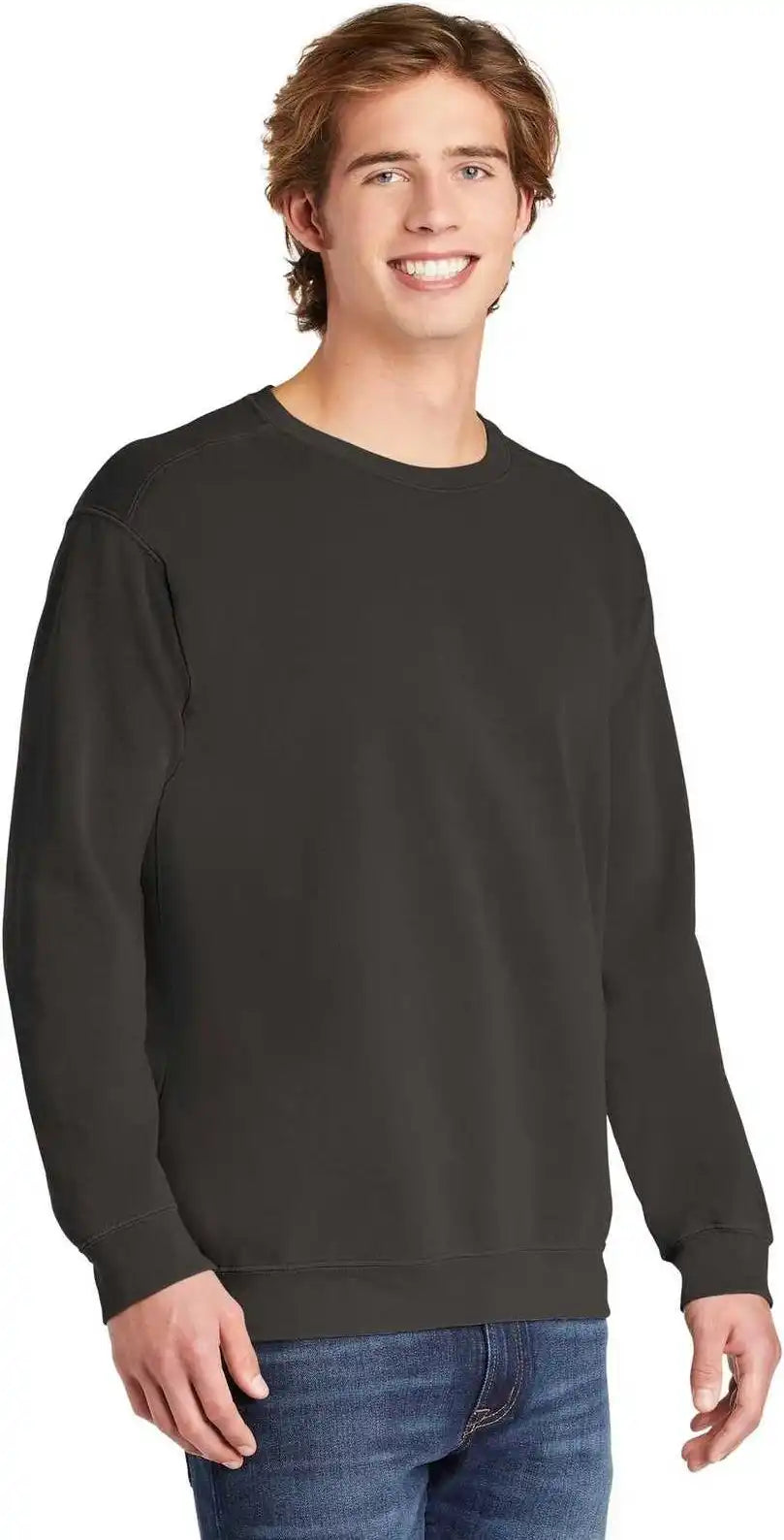 Comfort Colors 1566 Ring Spun Crewneck Sweatshirt Pepper