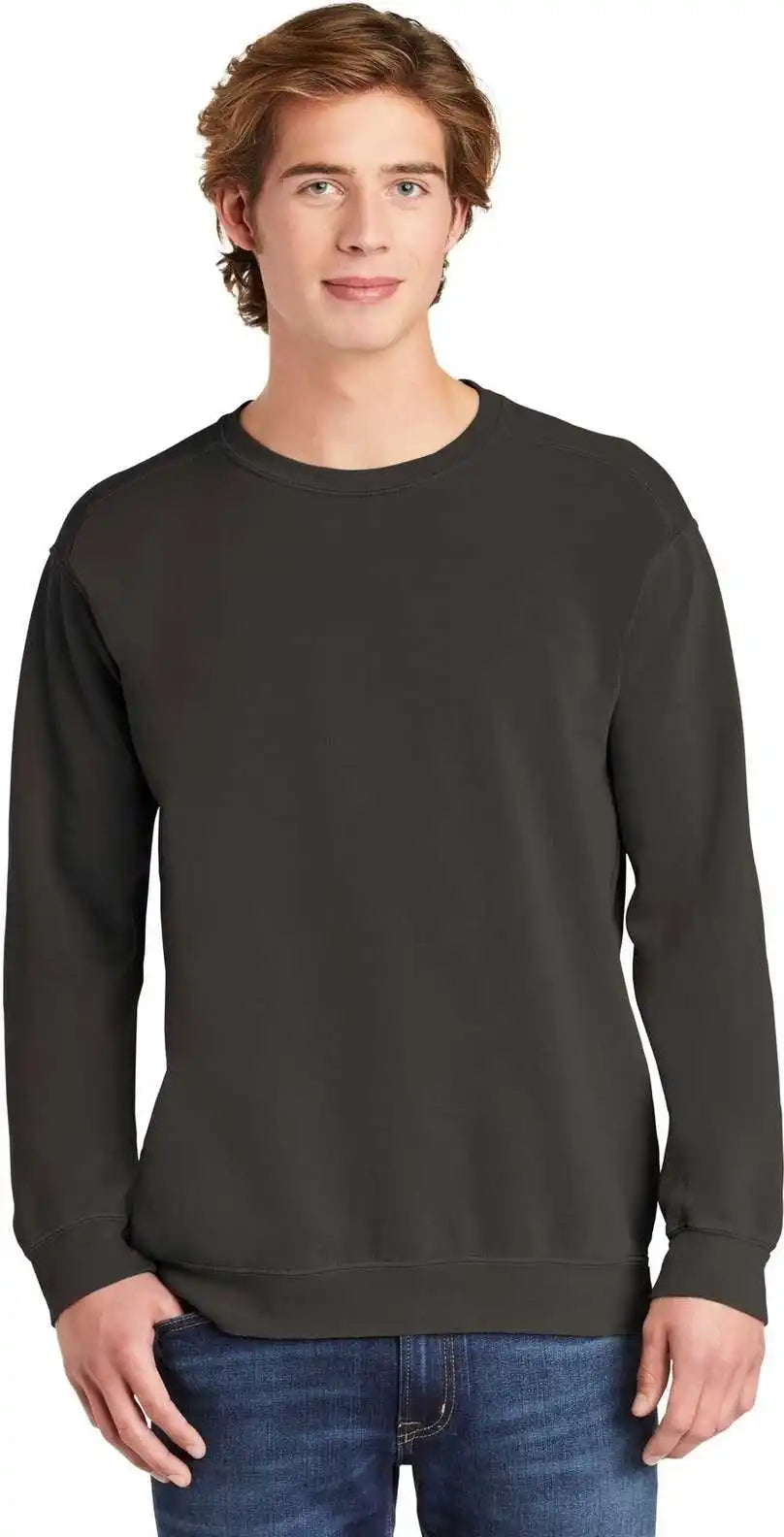 Comfort Colors 1566 Ring Spun Crewneck Sweatshirt Pepper