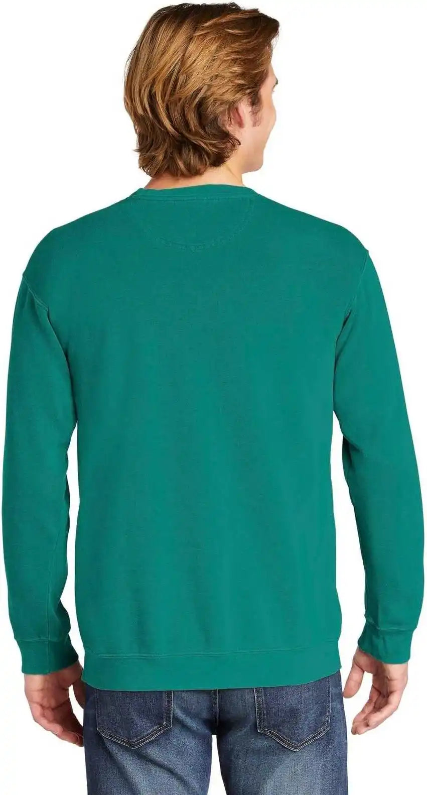 Comfort Colors 1566 Ring Spun Crewneck Sweatshirt - Seafoam