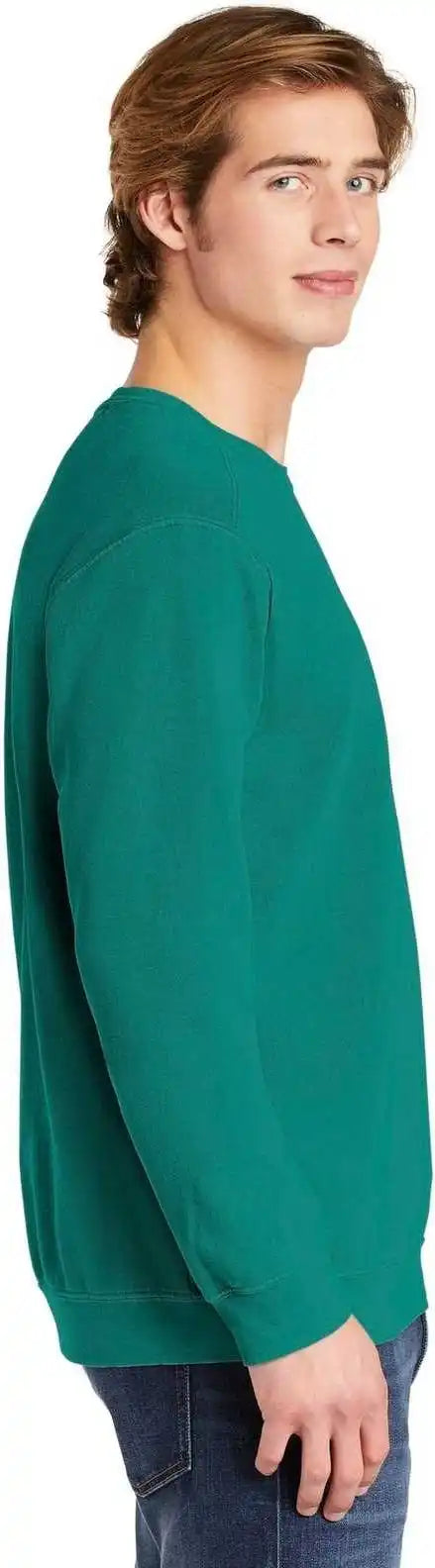 Comfort Colors 1566 Ring Spun Crewneck Sweatshirt Seafoam