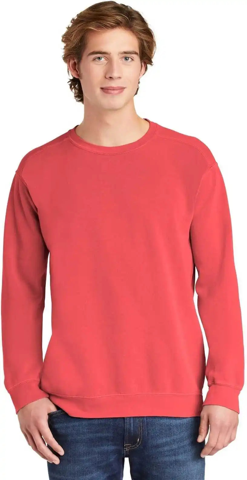 Comfort Colors 1566 Ring Spun Crewneck Sweatshirt Watermelon
