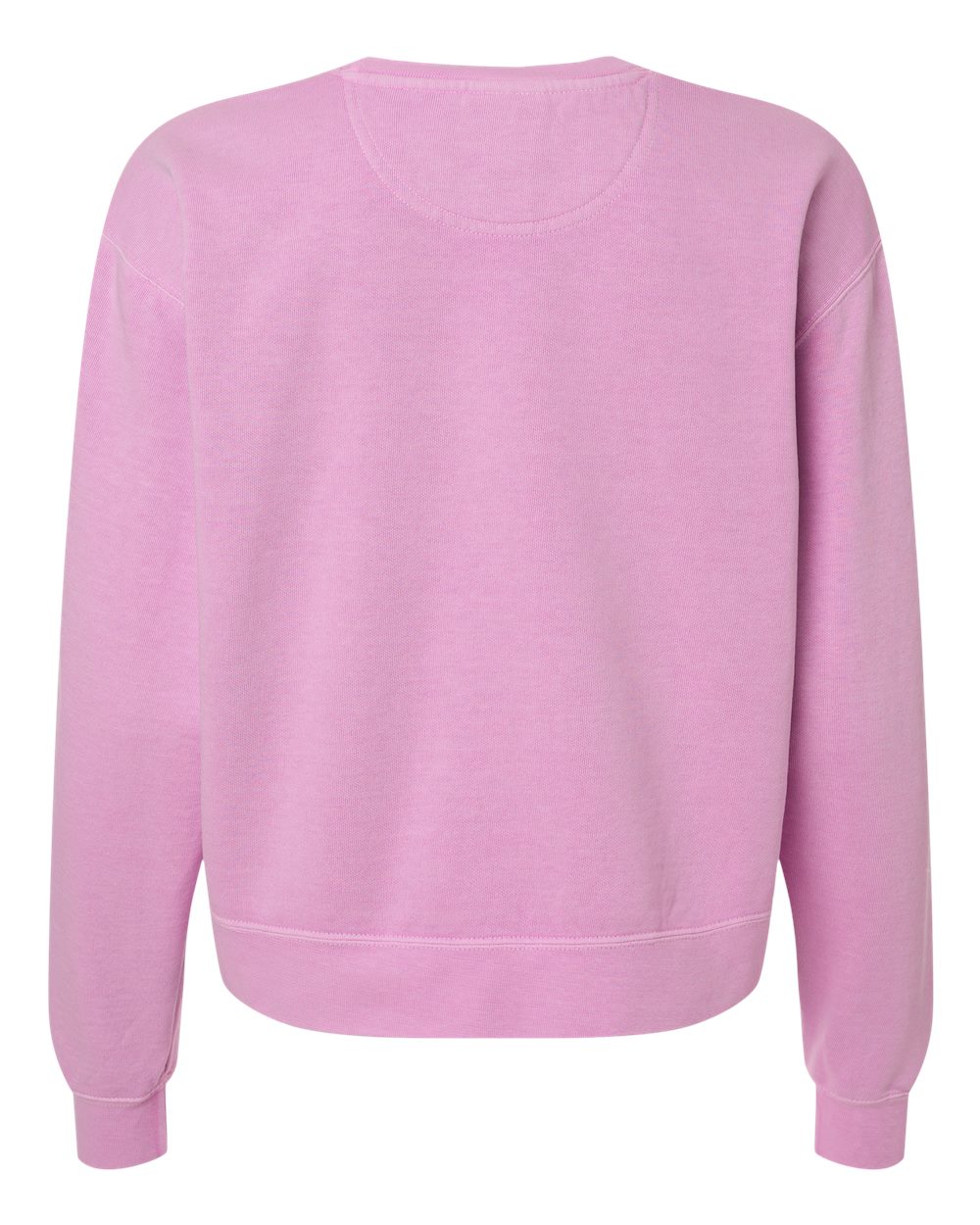 Comfort Colors 1566l Women’s Garment-dyed Mid-length Crewneck Sweatshirt - Rose Quartz