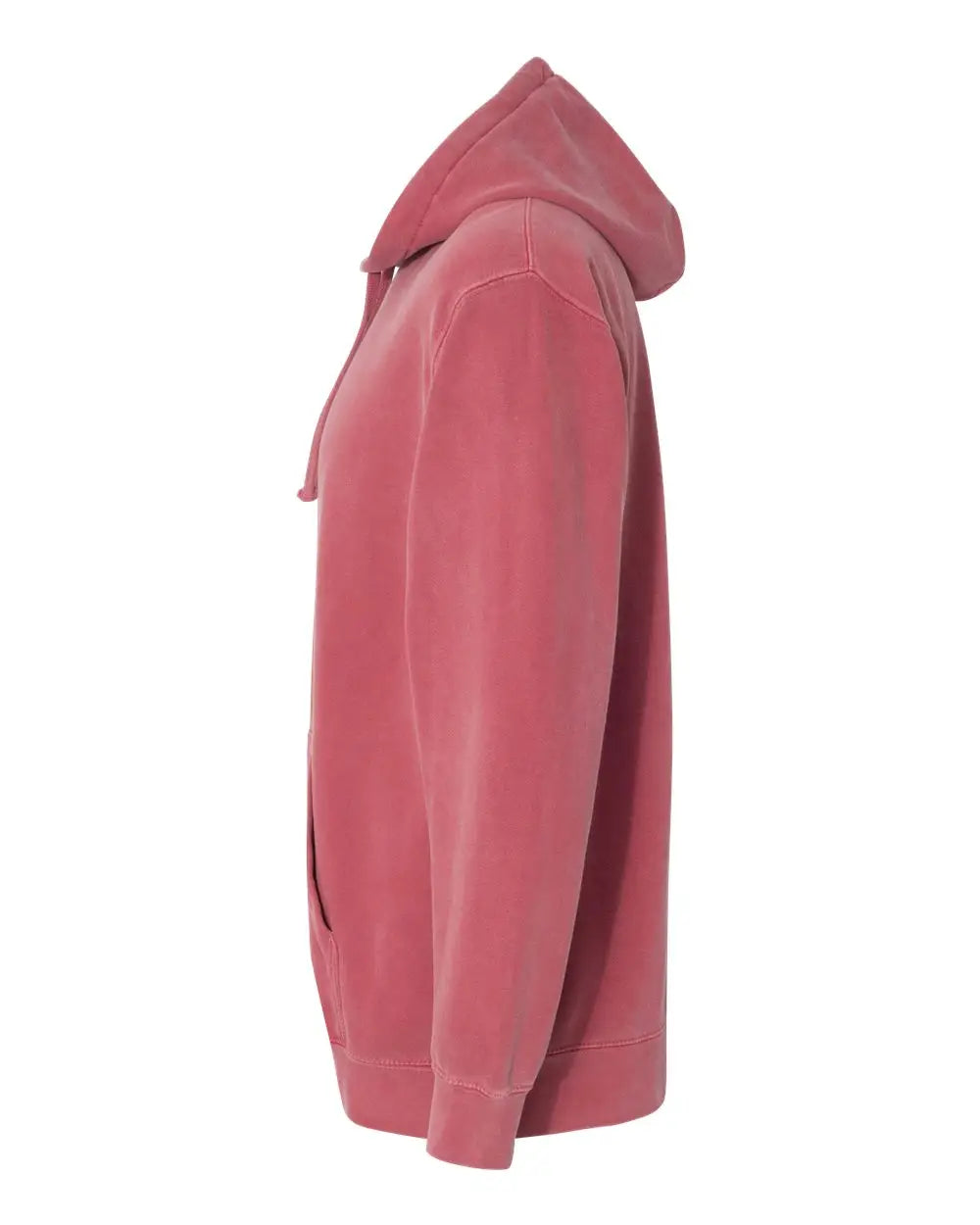 Comfort Colors 1567 Garment-dyed Hooded Sweatshirt - Crimson