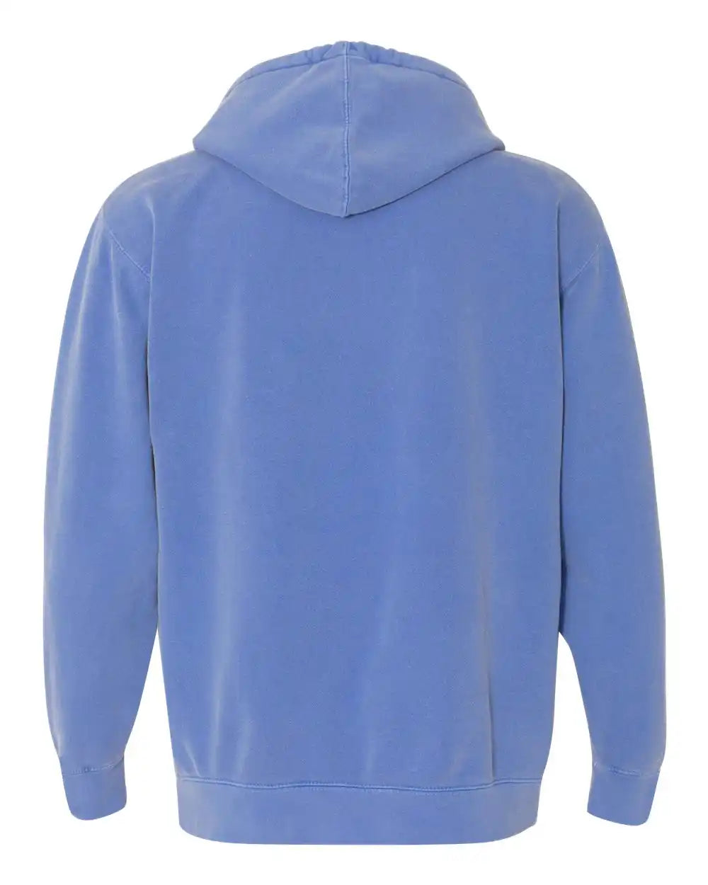 Comfort Colors 1567 Garment-dyed Hooded Sweatshirt - Flo Blue - s