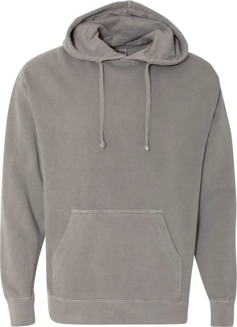 Comfort Colors 1567 Garment-dyed Hooded Sweatshirt - Grey - Gray / s