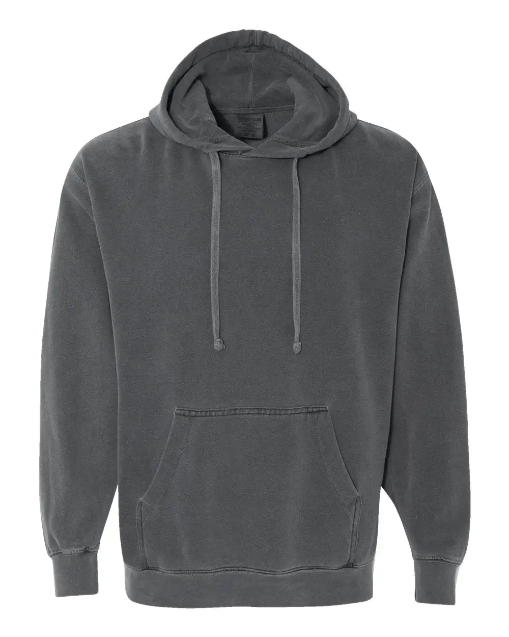 Comfort Colors 1567 Garment-dyed Hooded Sweatshirt - Pepper - Dark Gray / s