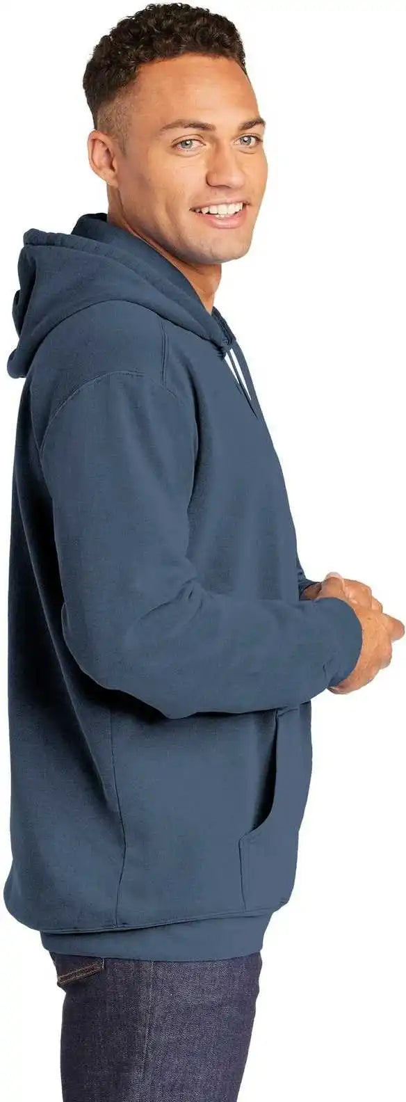 Comfort Colors 1567 Ring Spun Hooded Sweatshirt - Blue Jean