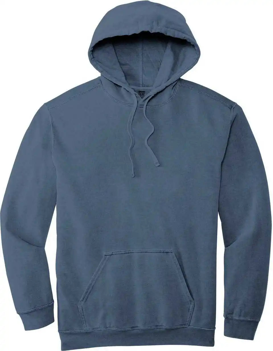 Comfort Colors 1567 Ring Spun Hooded Sweatshirt - Blue Jean