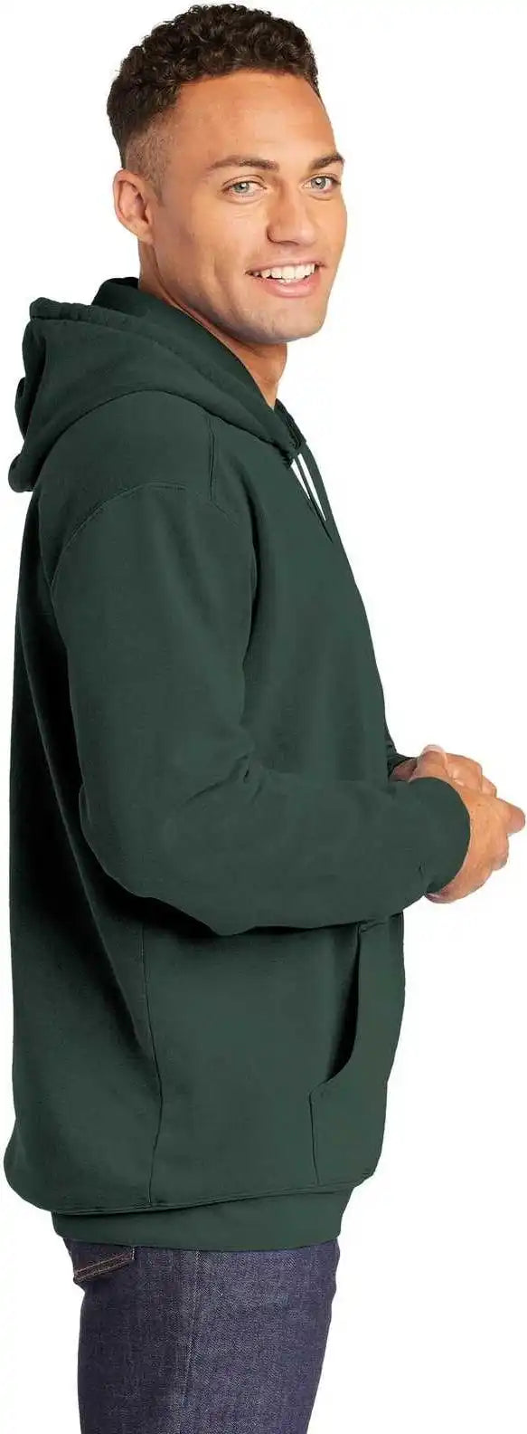 Comfort Colors 1567 Ring Spun Hooded Sweatshirt Blue Spruce