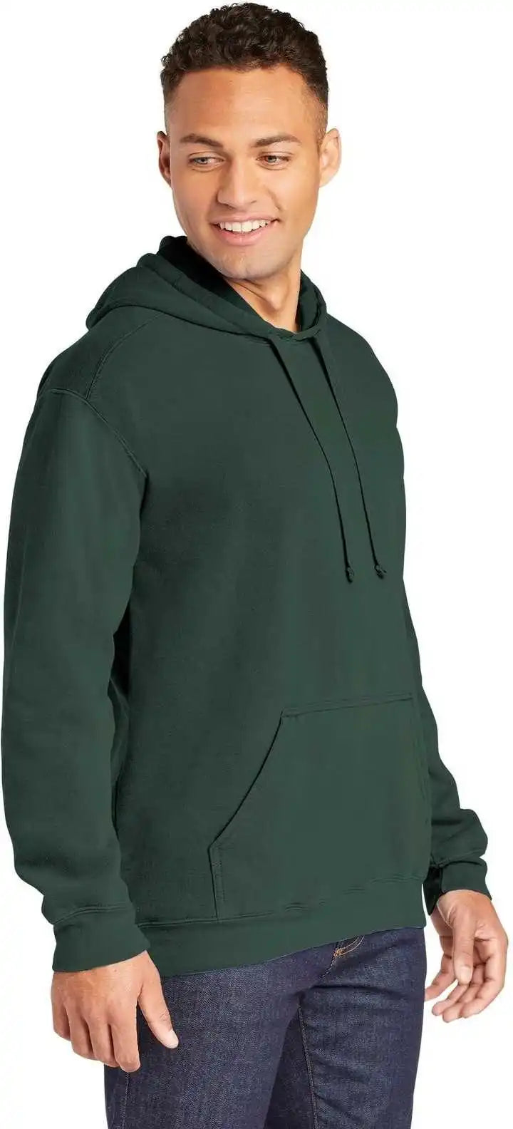 Comfort Colors 1567 Ring Spun Hooded Sweatshirt Blue Spruce