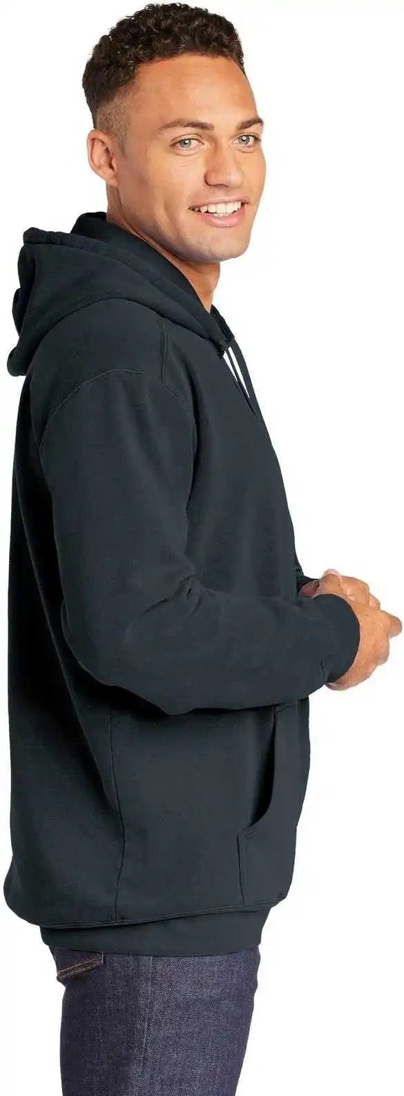 Comfort Colors 1567 Ring Spun Hooded Sweatshirt - Denim