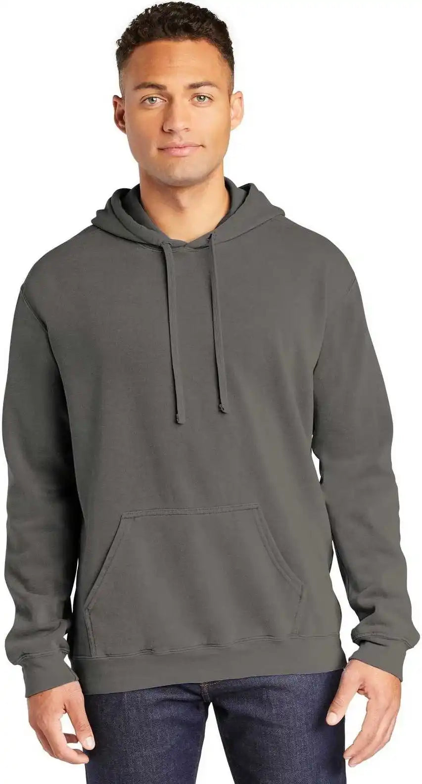 Comfort Colors 1567 Ring Spun Hooded Sweatshirt Gray