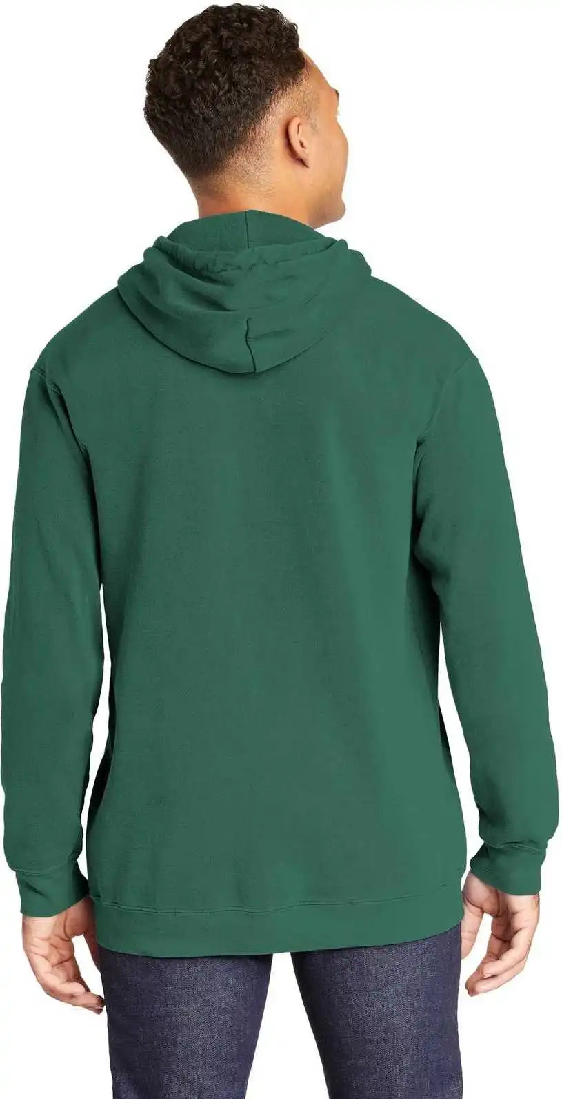 Comfort Colors 1567 Ring Spun Hooded Sweatshirt Light Green