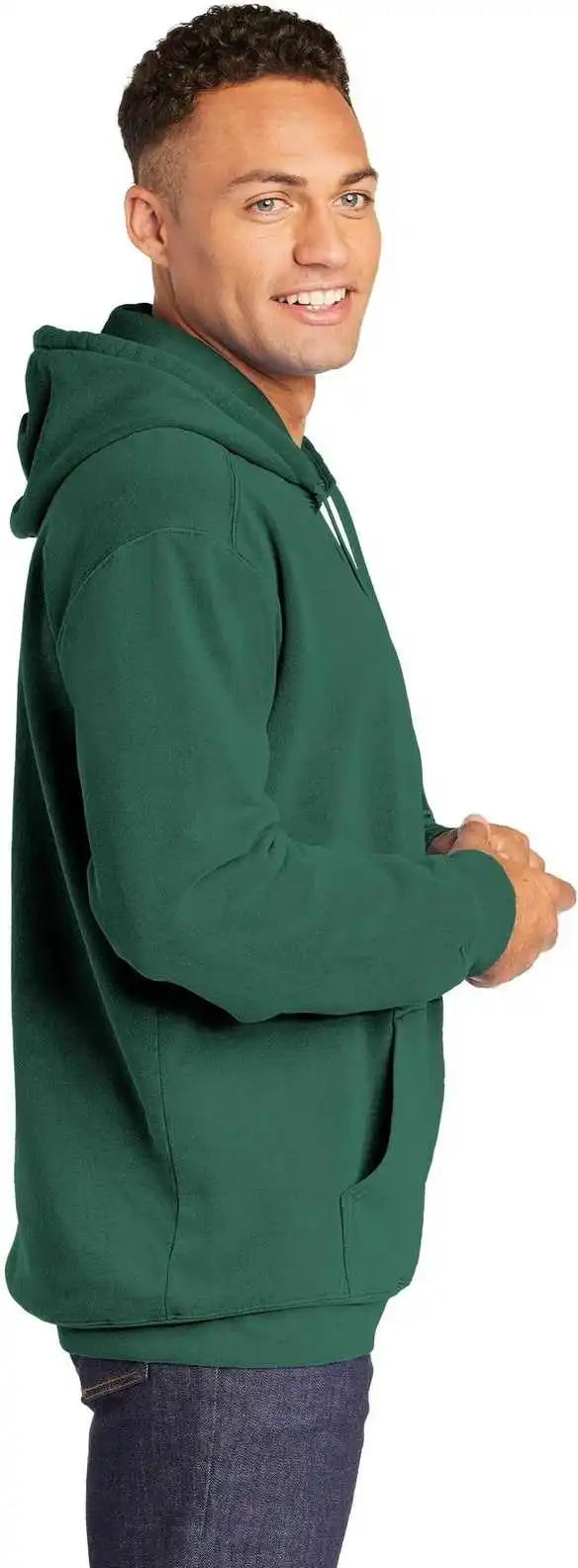 Comfort Colors 1567 Ring Spun Hooded Sweatshirt Light Green