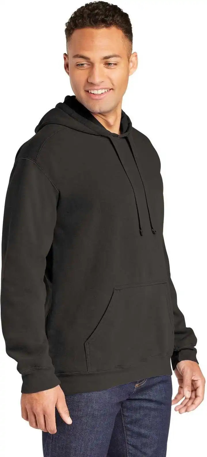 Comfort Colors 1567 Ring Spun Hooded Sweatshirt - Pepper