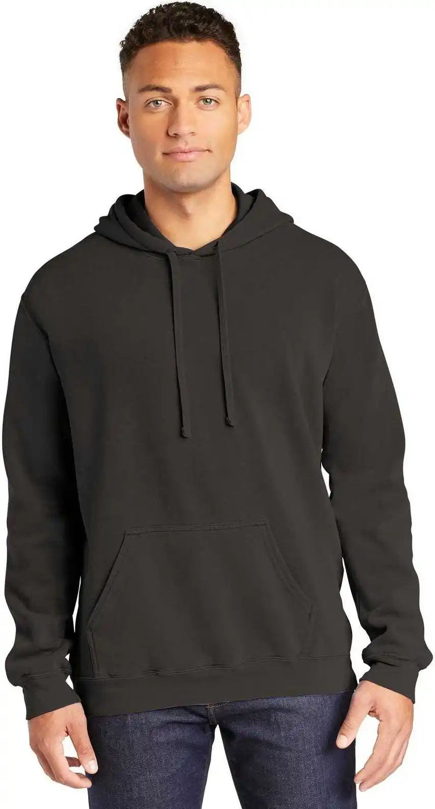Comfort Colors 1567 Ring Spun Hooded Sweatshirt - Pepper
