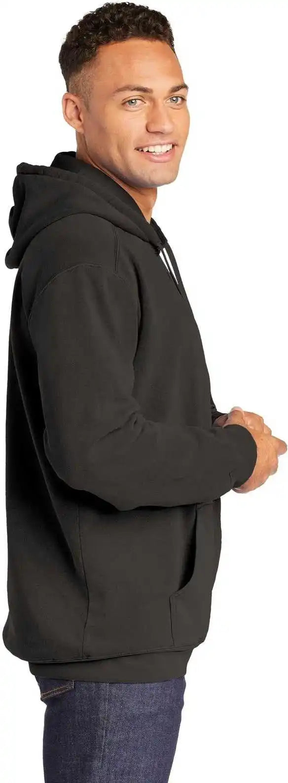 Comfort Colors 1567 Ring Spun Hooded Sweatshirt - Pepper