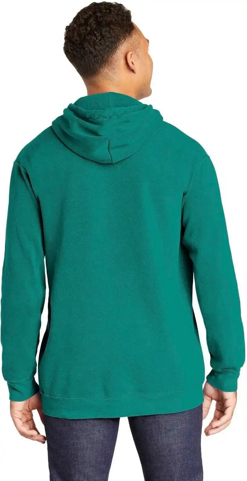 Comfort Colors 1567 Ring Spun Hooded Sweatshirt Seafoam