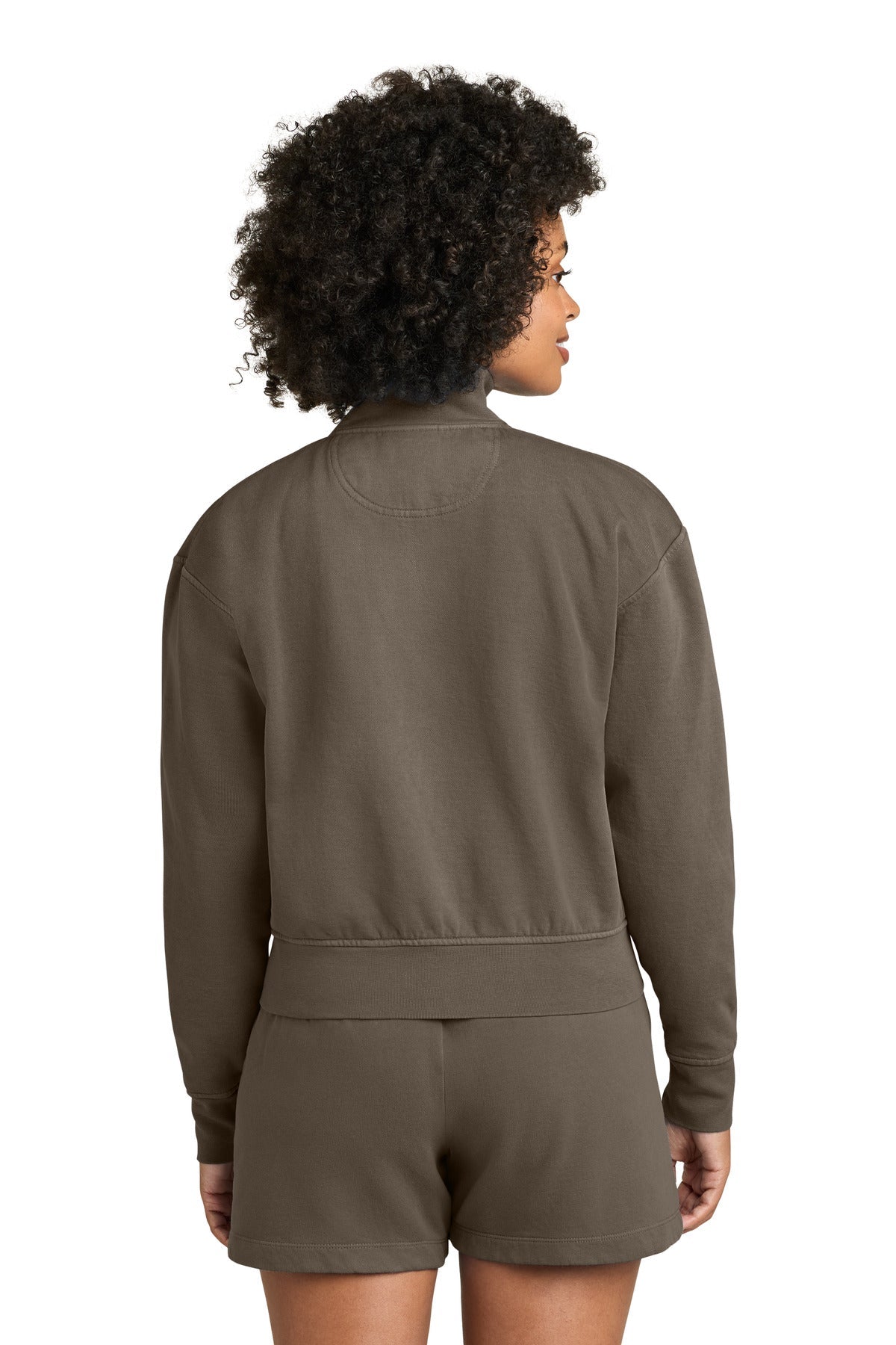 Comfort Colors 1570l Women’s Garment-dyed Full-zip Jacket - Espresso