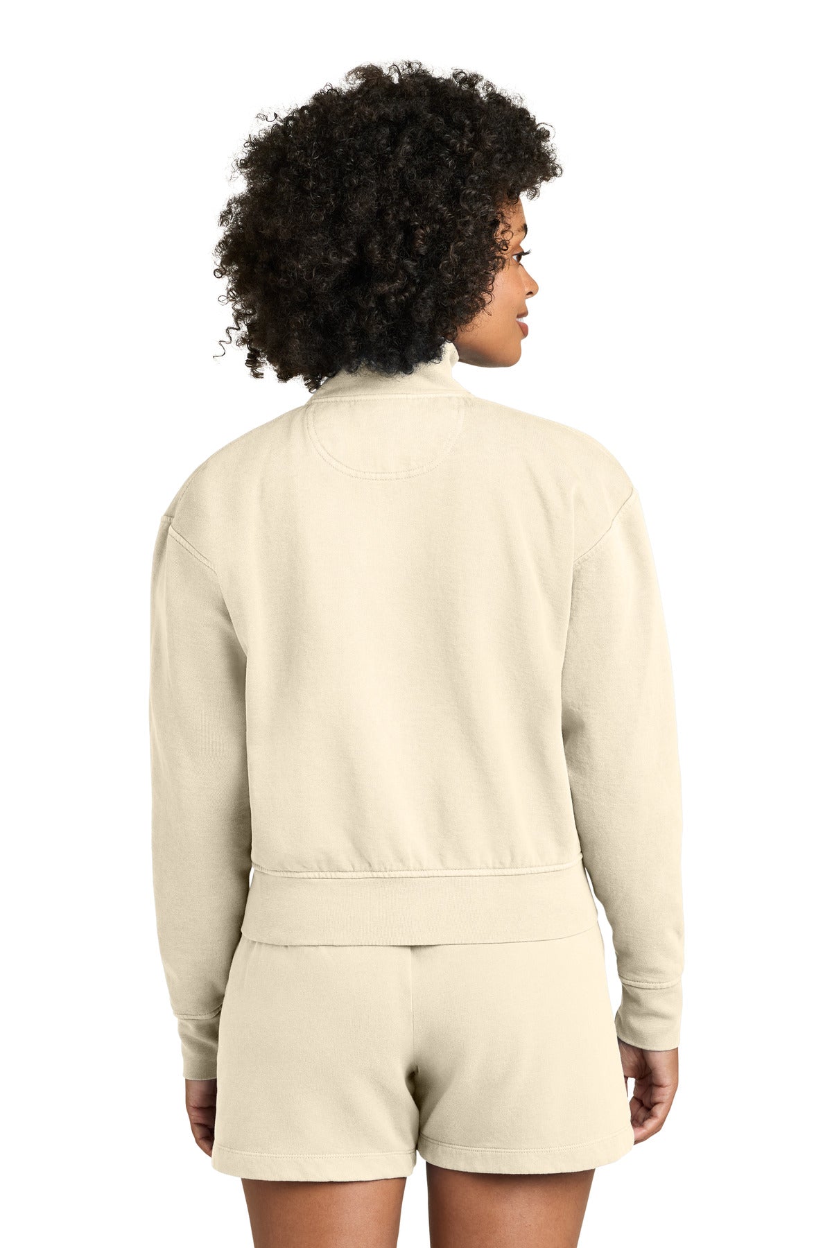 Comfort Colors 1570l Women’s Garment-dyed Full-zip Jacket - Ivory