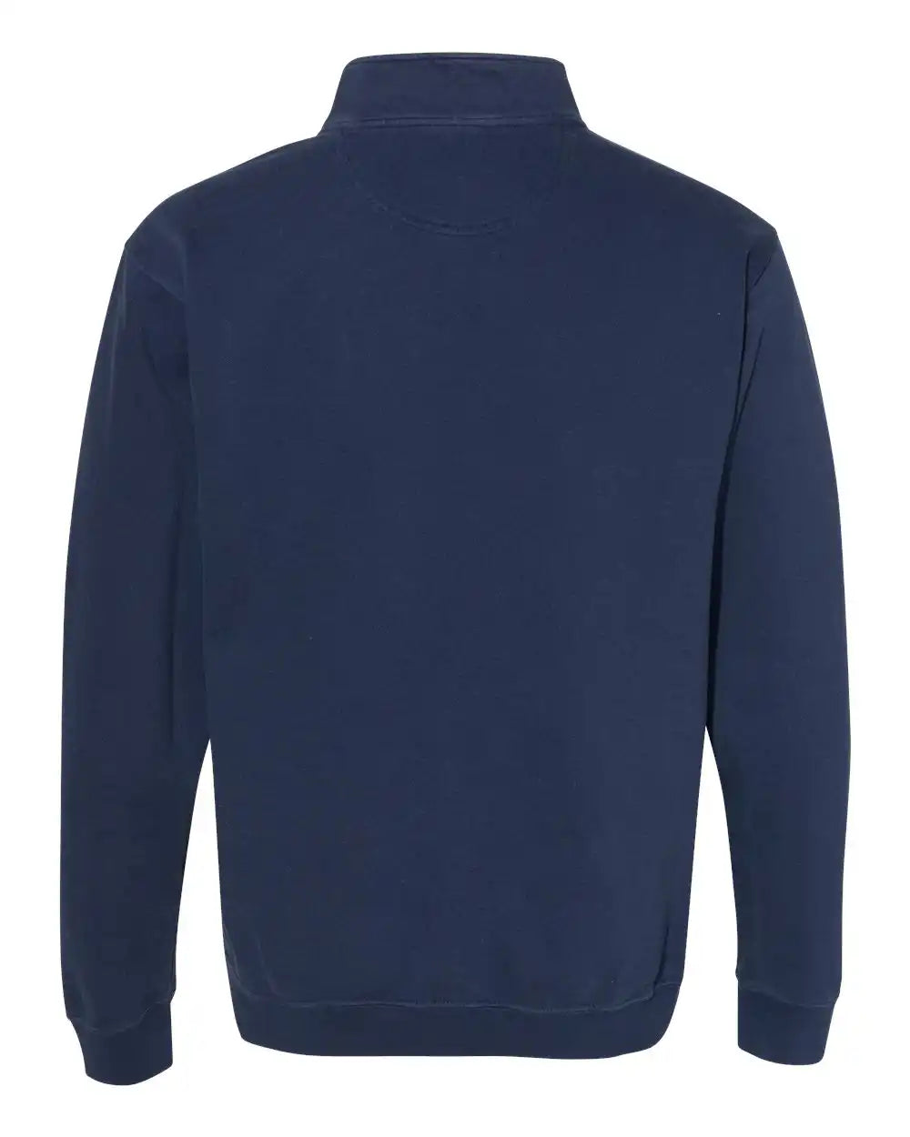 Comfort Colors 1580 Garment-dyed Quarter Zip Sweatshirt - True Navy - s