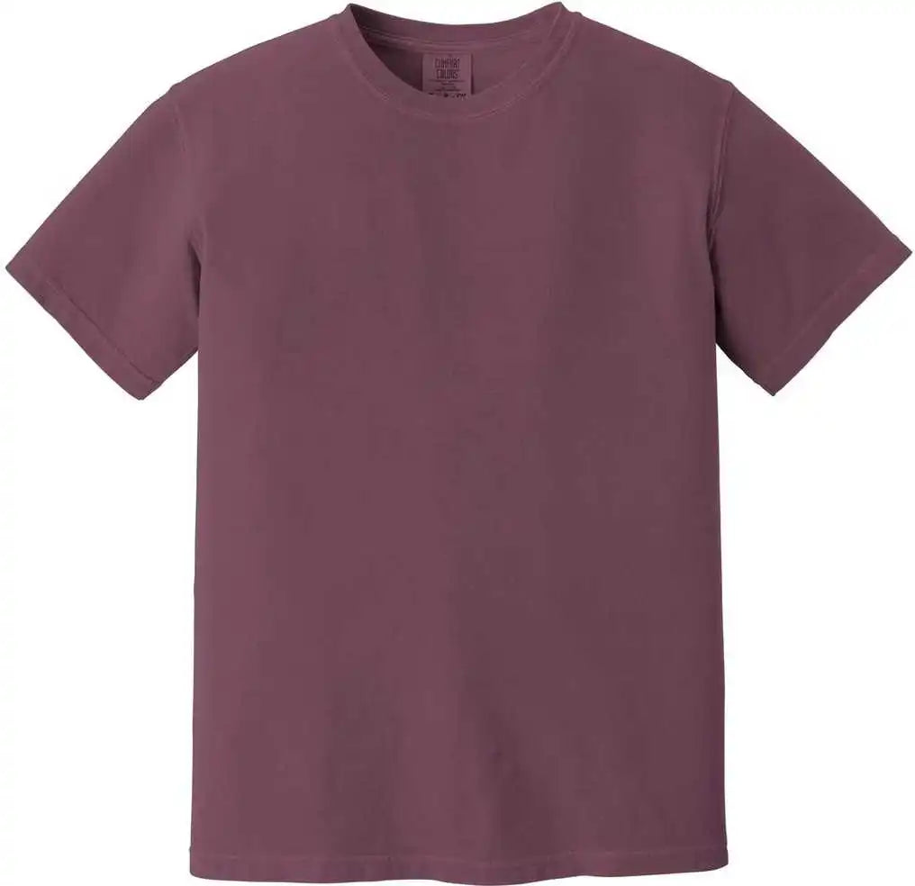 Comfort Colors 1717 Garment Dyed Heavyweight t Shirt Berry