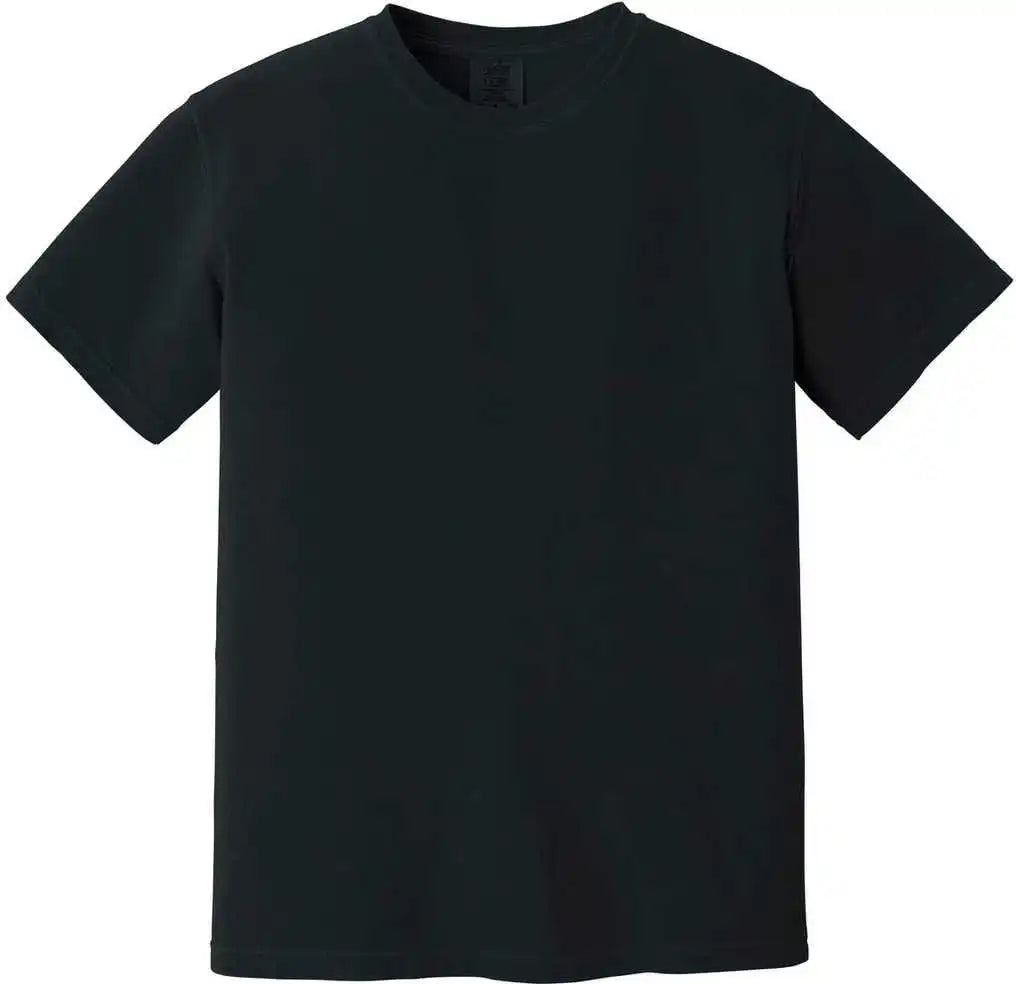 Comfort Colors 1717 Garment Dyed Heavyweight t Shirt Black