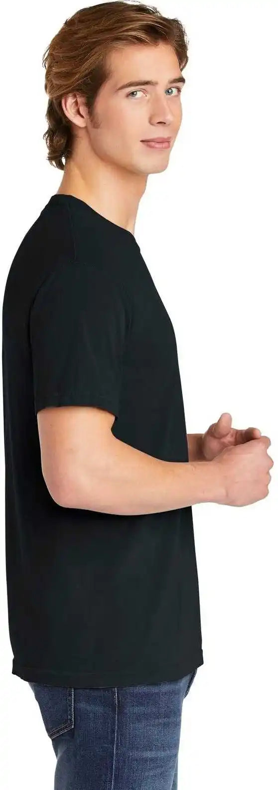 Comfort Colors 1717 Garment Dyed Heavyweight t Shirt Black
