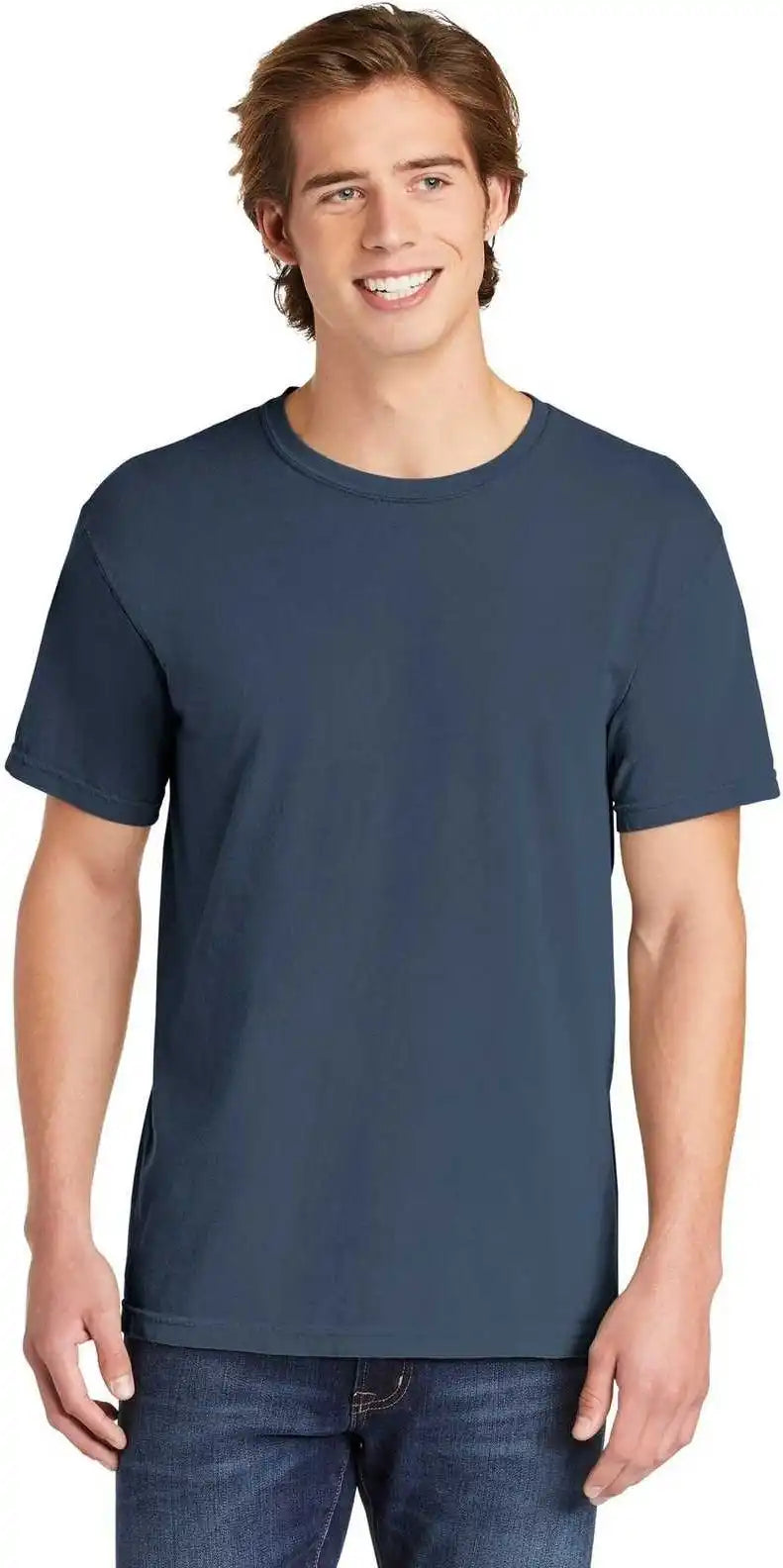 Comfort Colors 1717 Garment Dyed Heavyweight t Shirt Blue Jean