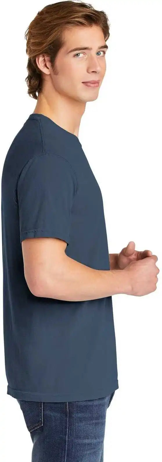 Comfort Colors 1717 Garment Dyed Heavyweight t Shirt Blue Jean