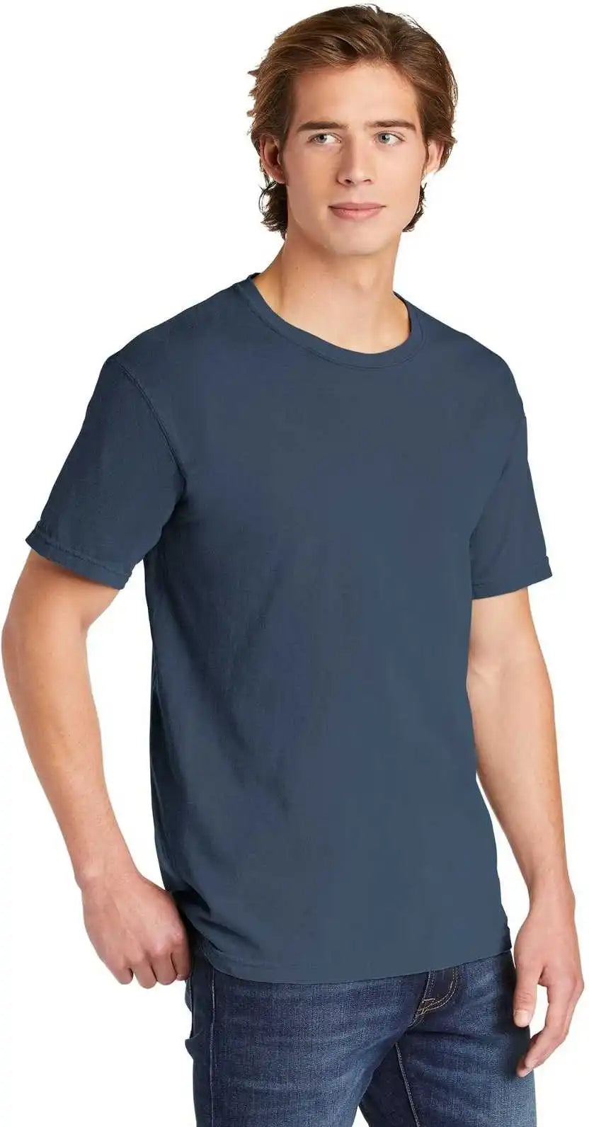 Comfort Colors 1717 Garment Dyed Heavyweight t Shirt Blue Jean